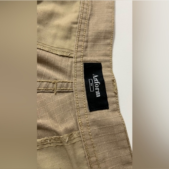 Artform Rip Stop Cargos Size M Tan Khaki Sand - Picture 3 of 5